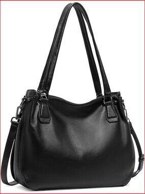 Genuine Leather Hobo Bag Crossbody Shoulder Satchel Handbag Large Capacity